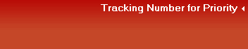 Tracking Number for Priority